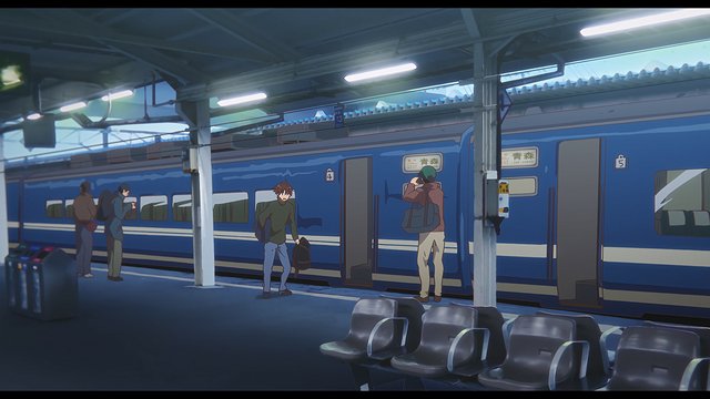 青森駅ホーム